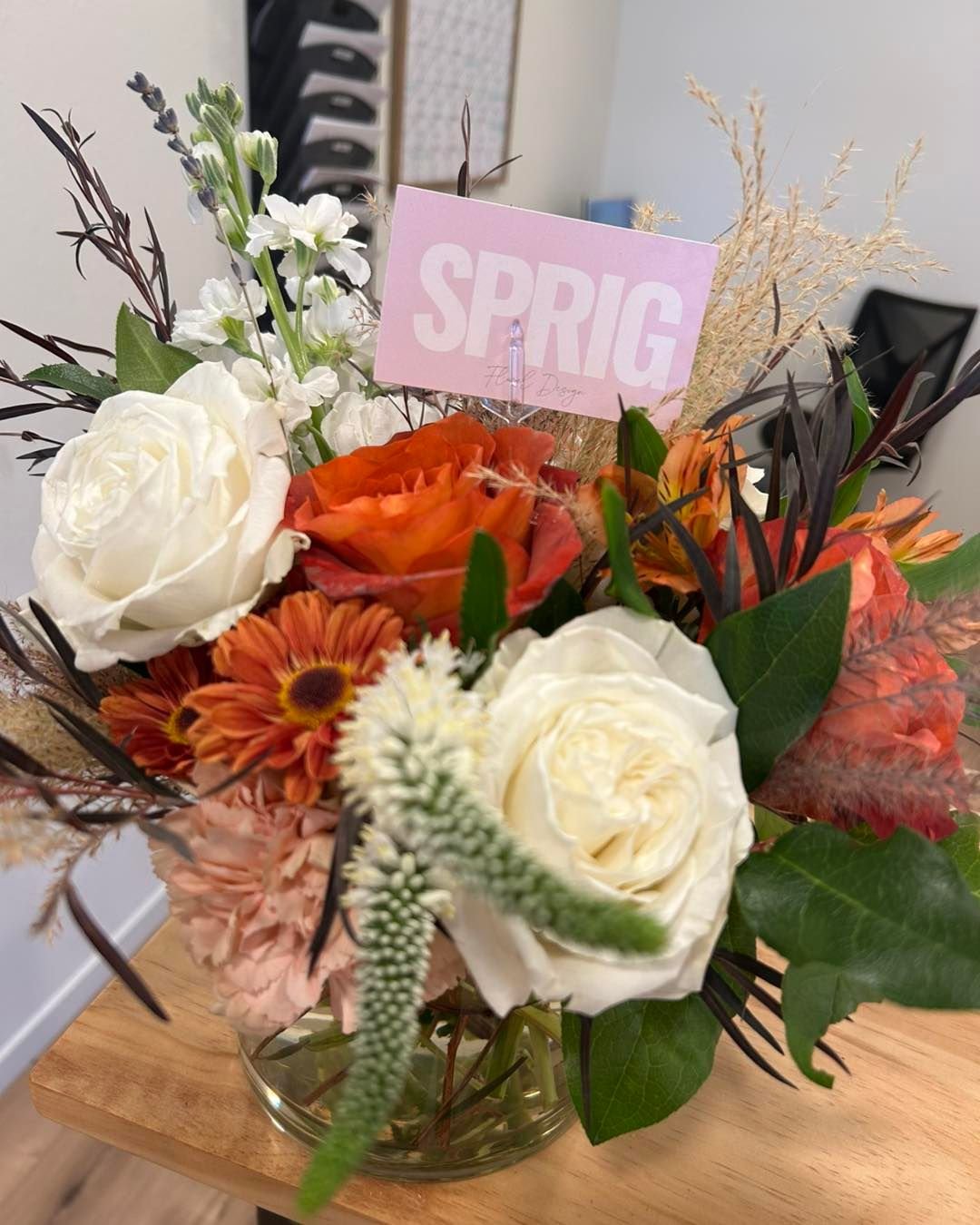 On the note of sweet treats, this gorgeous bouquet was made and delivered by one of our precious mamas