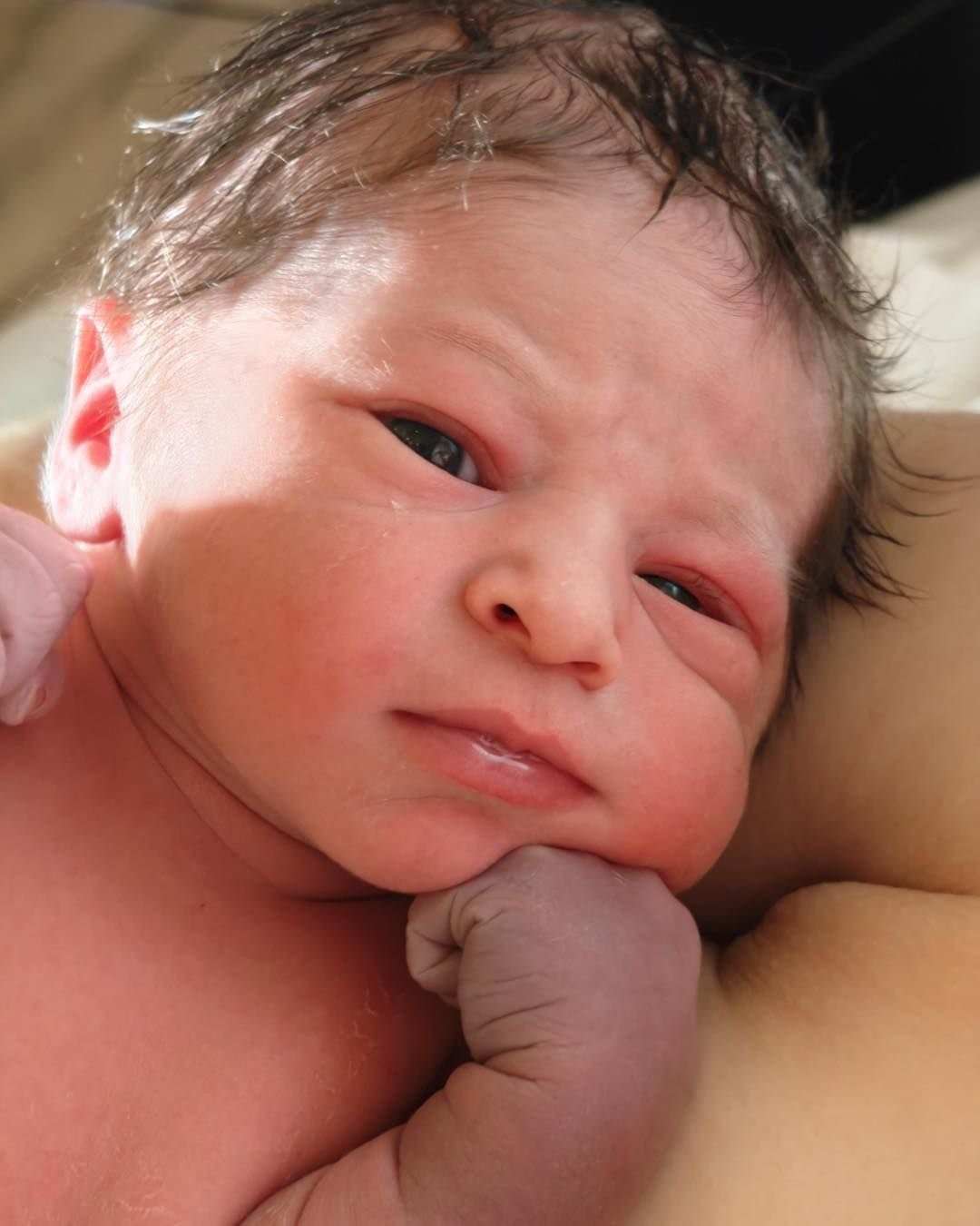 Newborn vision development facts from Heartbeat Midwifery Lubbock midwives