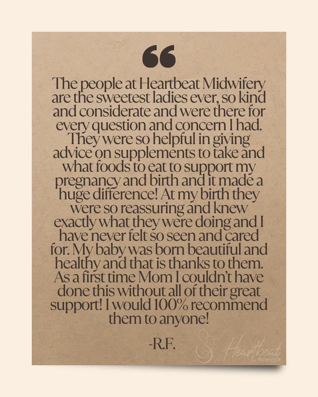 Hearing stories like these is why we do what we do. We're honored to be part of your journey into parenthood.