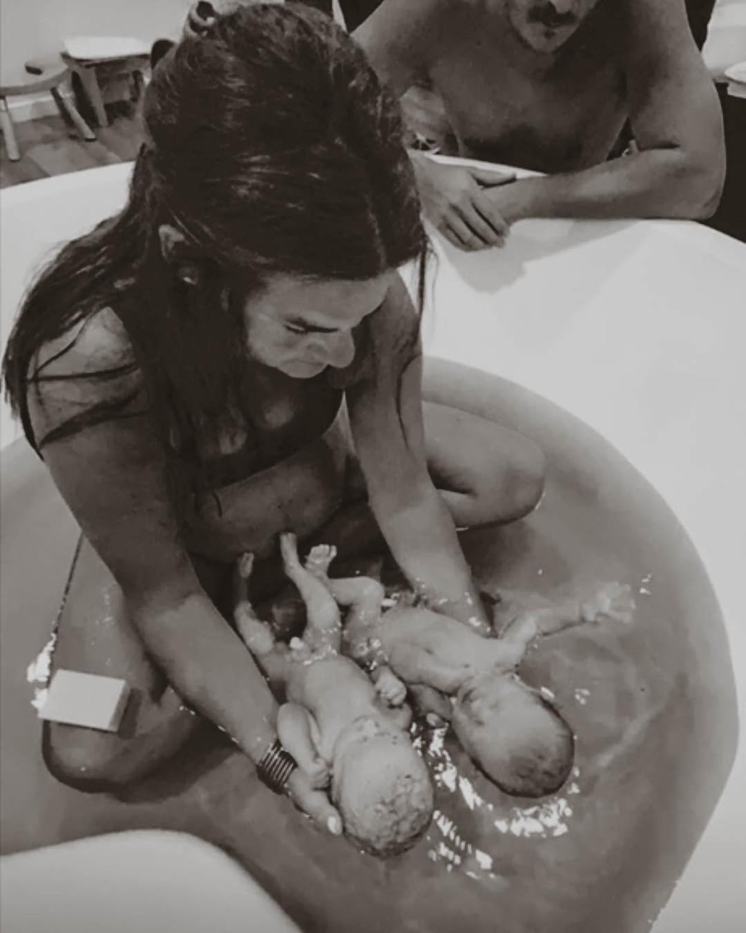 My Heartbeat birth story - twins